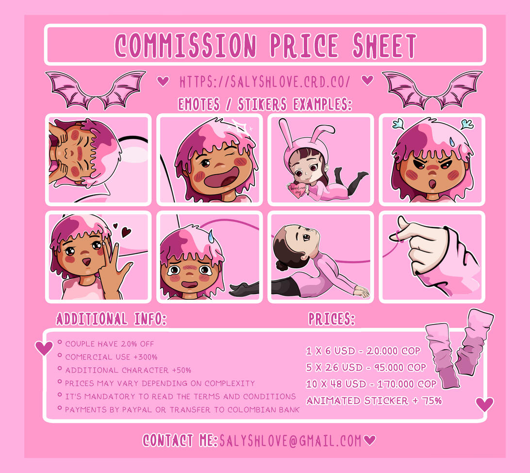 Stickers Commissions