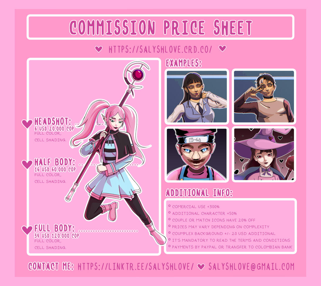 Cell Shading Commissions